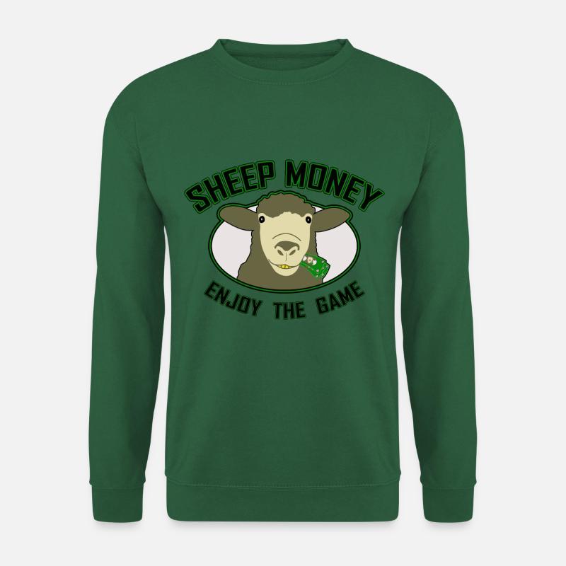Sheep Money - Unisex Pullover - Grün