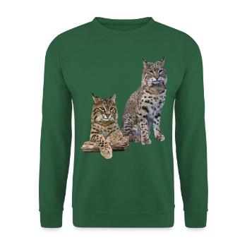 Lynx - Unisex Sweatshirt - green - Front