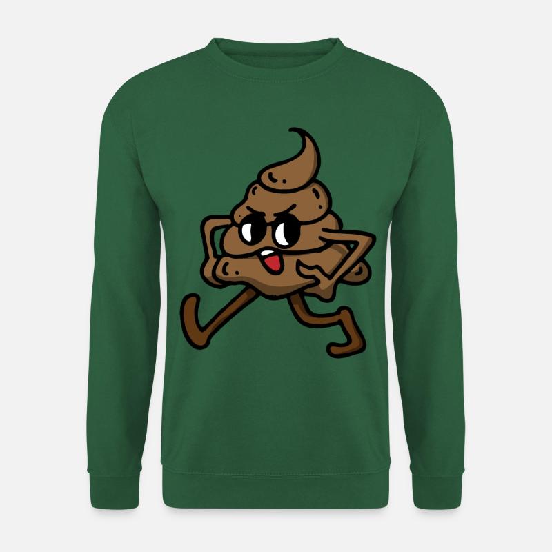 Kakki Haufen Scheißhaufen - Unisex Pullover - Grün