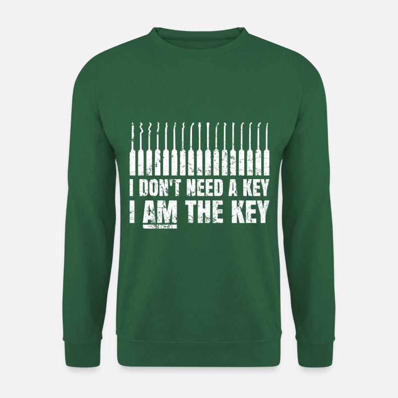 Lockpicking Lock Picking Tool - Unisex Sweatshirt - green