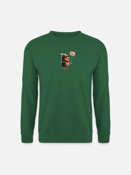 Piepmatz Crew - Unisex Pullover - Grün