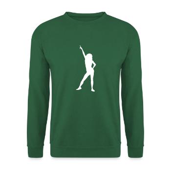 Danse Musique de danse - Sweat-shirt Unisexe - vert foncé - Devant