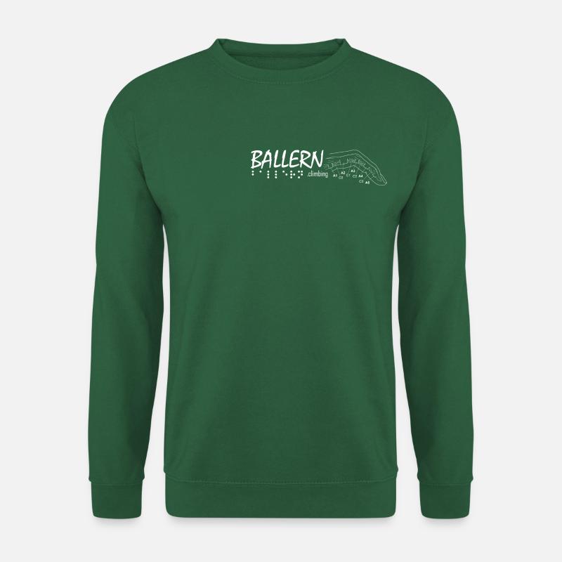 Crimp2 classic weiss - Unisex Pullover - Grün