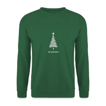 Merry Christmas - Unisex Pullover - Grün - Vorne