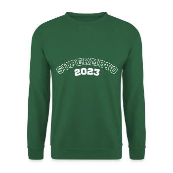 Supermoto Serie 10 - Unisex Pullover - Grün - Vorne