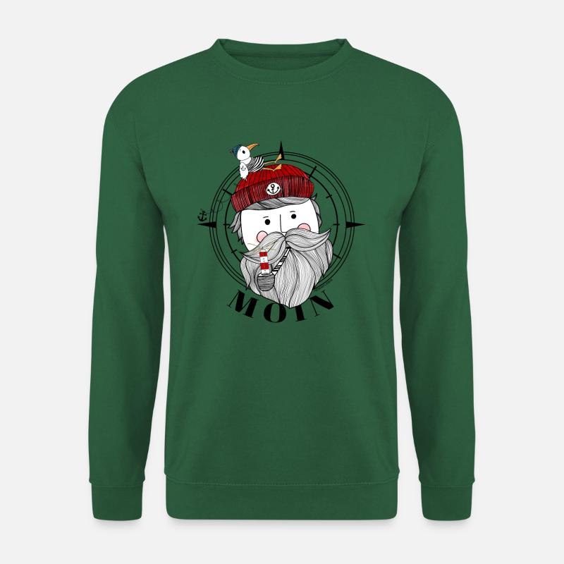 Seemann - Moin Matrose - Unisex Pullover - Grün