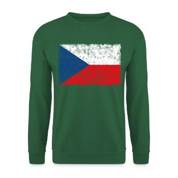 Czech Republic Vintage - Unisex Sweatshirt - green - Front