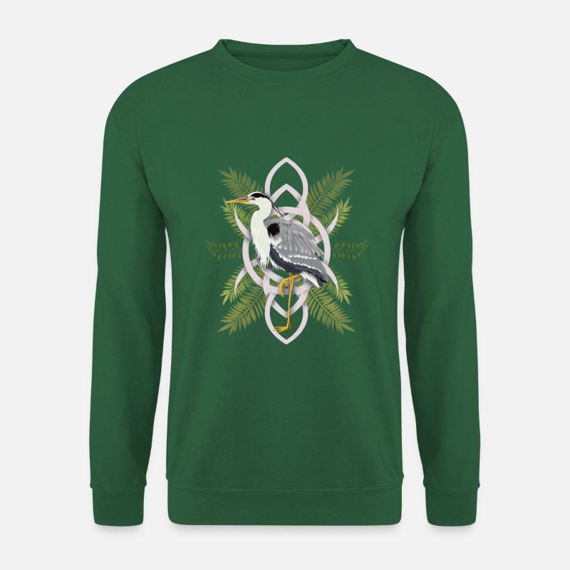 Reiher - Unisex Pullover - Grün