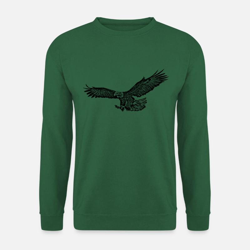 Adler - Unisex Pullover - Grün