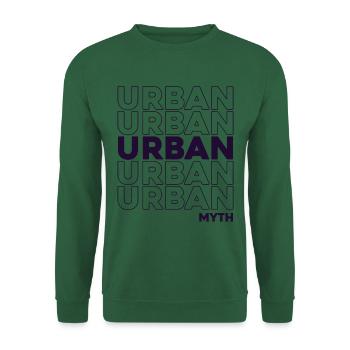Anime Urban Mythos Skate Car Slap - Unisex Pullover - Grün - Vorne