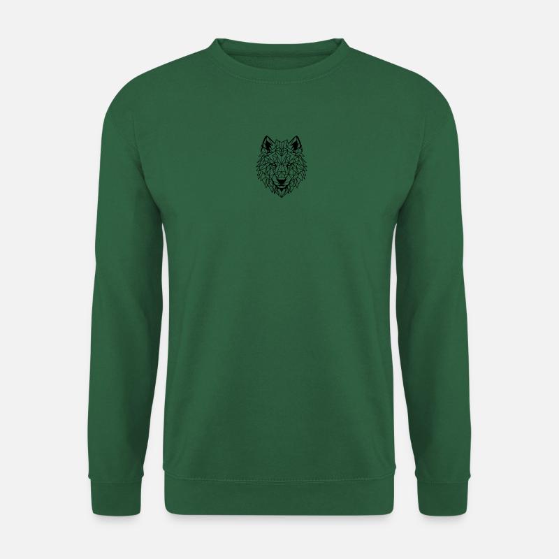 Wolf - Unisex Sweatshirt - green