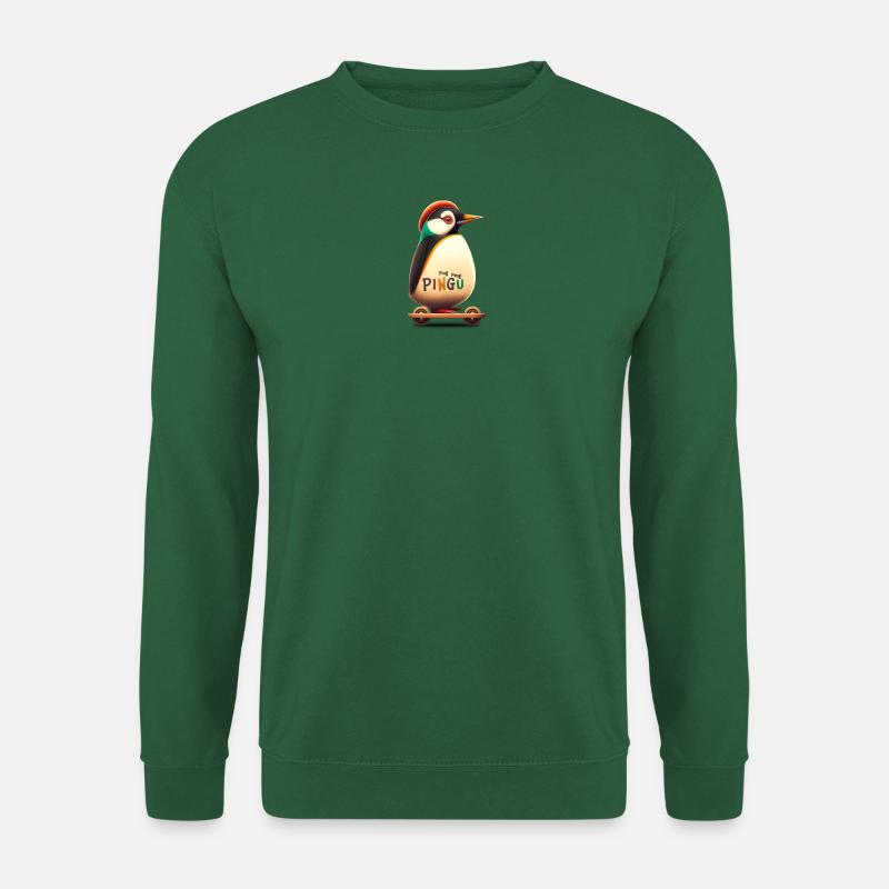 Ping Peng PINGU 2 - Sweat-shirt Unisexe - vert foncé