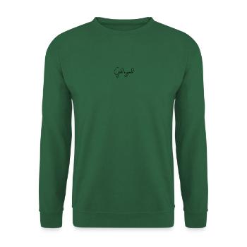 God is good (dark) - Unisex Sweatshirt - green - Front
