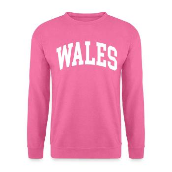 Wales - Unisex Sweatshirt - pink - Front