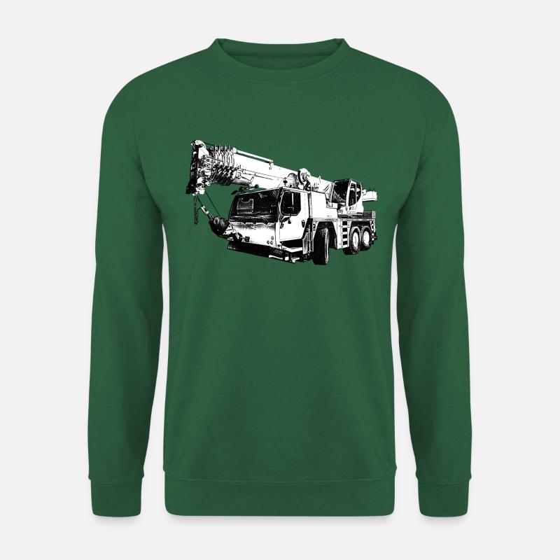 Mobilkran - Unisex Pullover - Grün