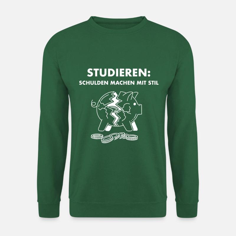 Studieren - Schulden (Hell) - Unisex Pullover - Grün