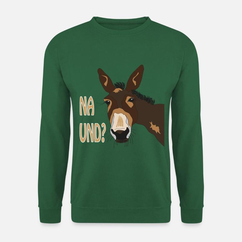 Esel - Unisex Pullover - Grün