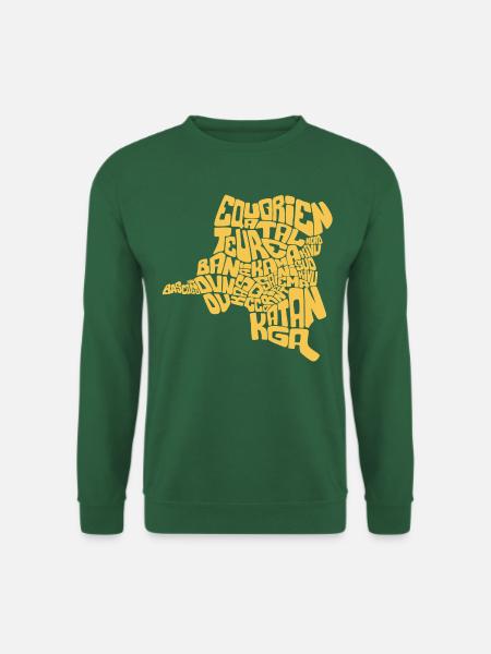 CONGO RDC - Sweat-shirt Unisexe - vert foncé
