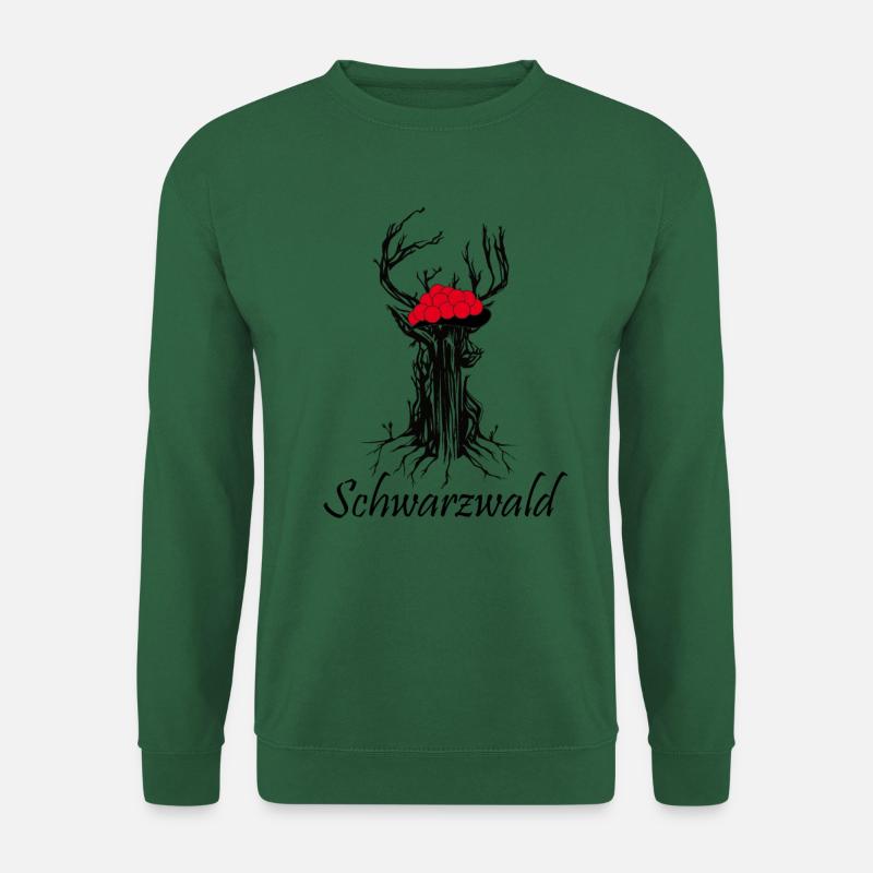 Schwarzwald Nature Love Design - Unisex Pullover - Grün