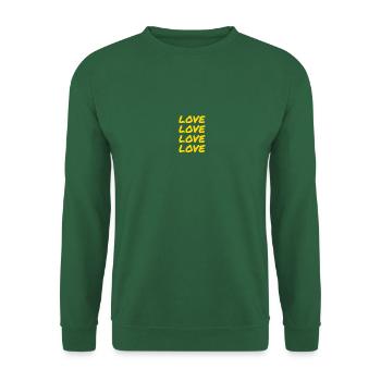 The Love-quartet - Unisex Pullover - Grün - Vorne