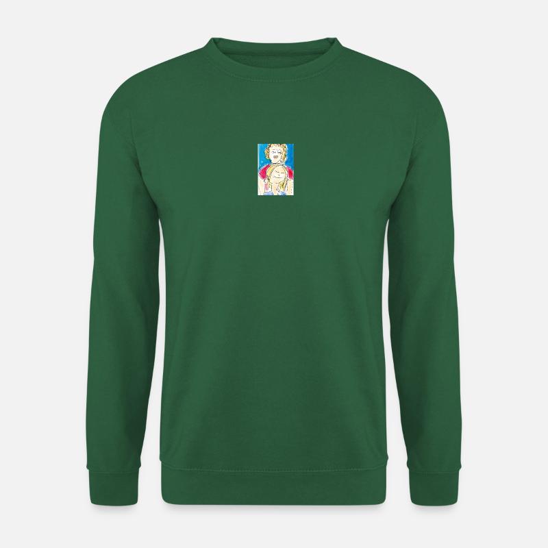 Mutter und Tochter - Unisex Pullover - Grün