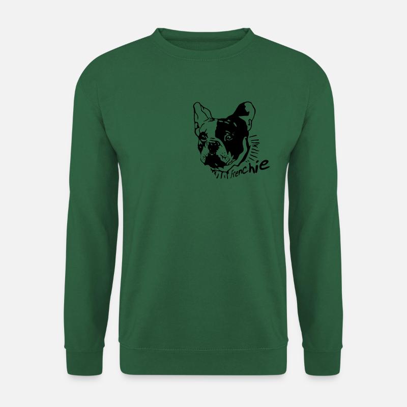 Frenchie - Sweat-shirt Unisexe - vert foncé