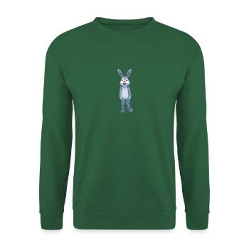 Rabbit rabbit animal not only for Easter - Unisex Sweatshirt - green - Front