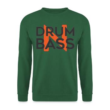Drum n Bass Big Tangerine N Edition - Unisex Sweatshirt - green - Front