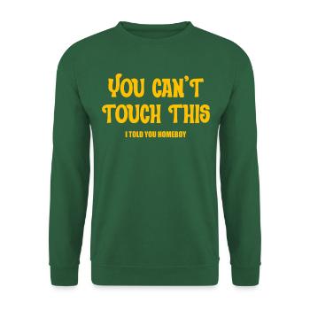 Citation amusante - Sweat-shirt Unisexe - vert foncé - Devant