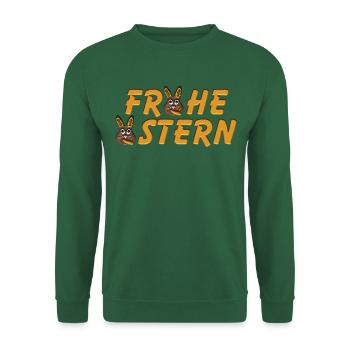 Geschenkidee für Ostern - Unisex Pullover - Grün - Vorne