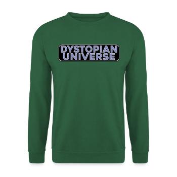 Dystopian Universe Skateboard Car Dark Edition - Unisex Pullover - Grün - Vorne