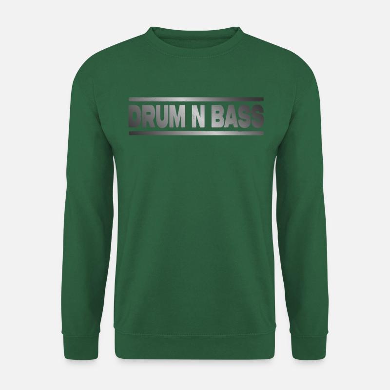 Drum and Bass DNB Junglist Drum n Bass - Unisex Pullover - Grün