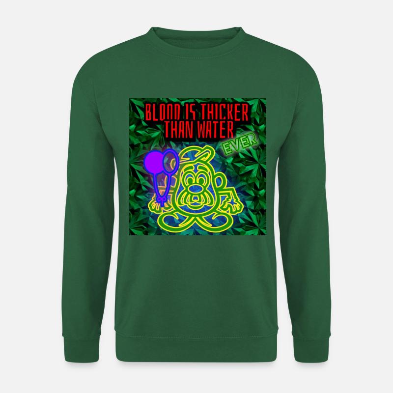 LE SANG EST PLUS ÉPAIS QUE L’EAU - Image - 2023 - Sweat-shirt Unisexe - vert foncé