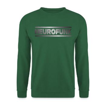 Neurofunk DNB Drum n Bass Junglist - Unisex Pullover - Grün - Vorne
