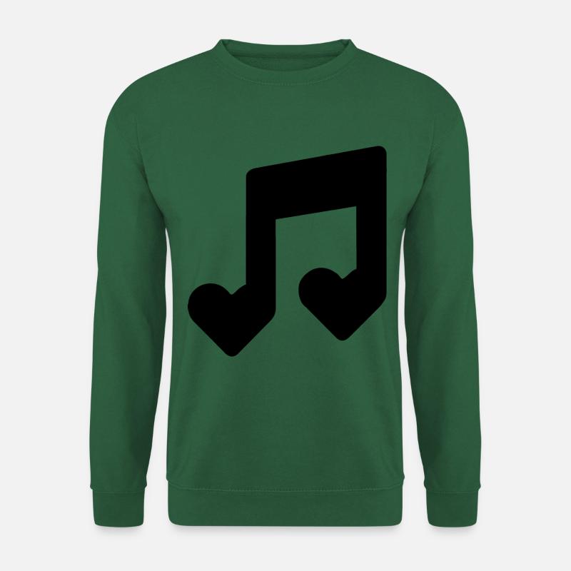 Musik Liebe Leidenschaft - Unisex Pullover - Grün