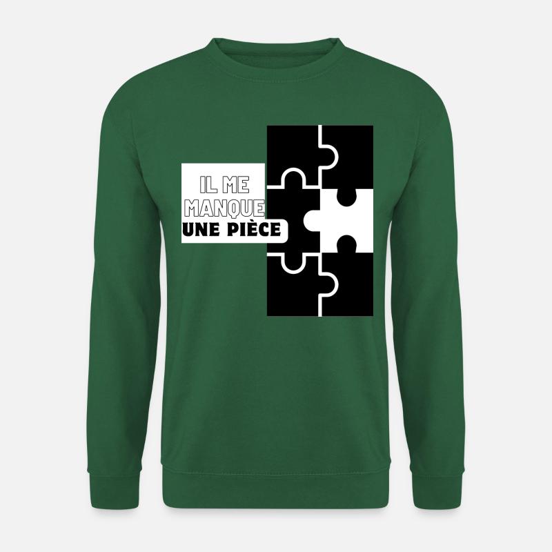 Tandem Puzzle Tee Set - Sweat-shirt Unisexe - vert foncé