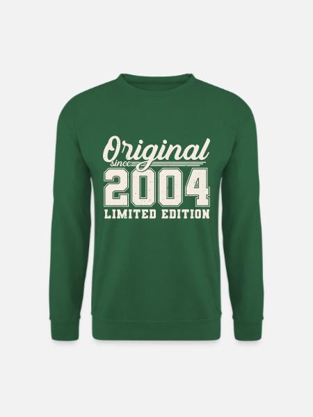 2004 Original Vintage Jahrgang Geburtstag Geschenk - Unisex Pullover - Grün