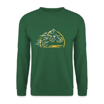 supermotard - Sweat-shirt Unisexe - vert foncé - Devant