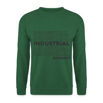 Force industrielle Techno - Sweat-shirt Unisexe - vert foncé - Devant