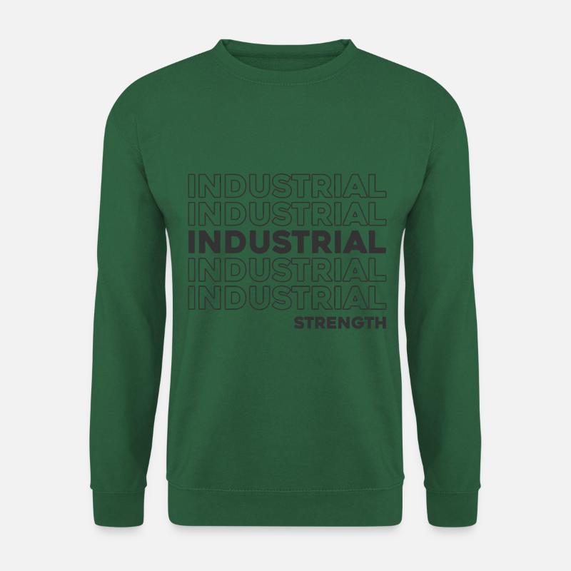 Industrieller Techno - Unisex Pullover - Grün