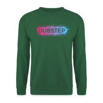Dubstep Vaporwave Splat - Unisex Sweatshirt - green - Front