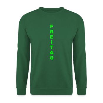 Friday - green - Unisex Sweatshirt - green - Front