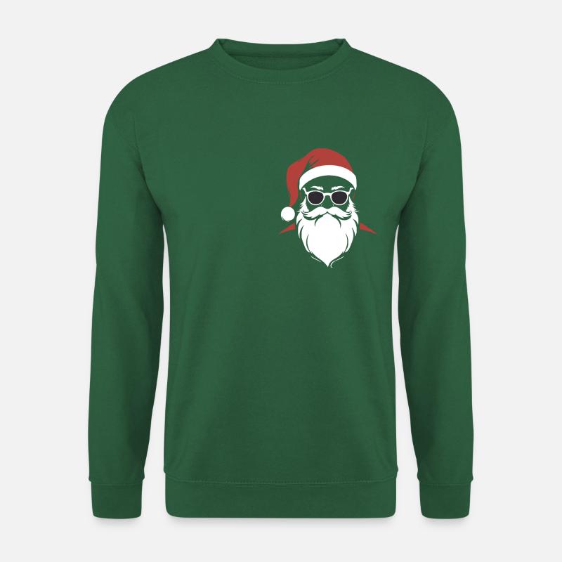 Cooler Weihnachtsmann - Unisex Pullover - Grün