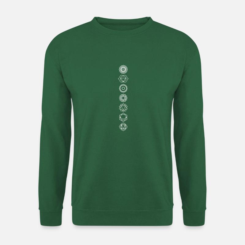 Chakras - Unisex Pullover - Grün