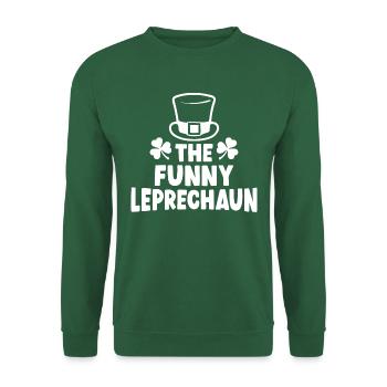 Le drôle de lutin - Sweat-shirt Unisexe - vert foncé - Devant