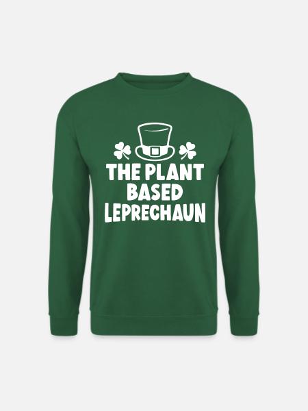 The Plant Based Leprechaun - Unisex Sweatshirt - green