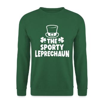 The Sporty Leprechaun - Unisex Sweatshirt - green - Front