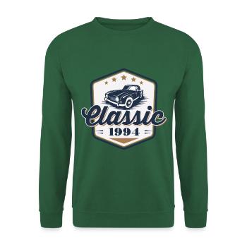 30th Birthday 1994 Classic Car Classic Car - Unisex Sweatshirt - green - Front