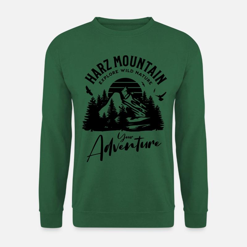 Harz Mountain Abenteuer - Unisex Pullover - Grün