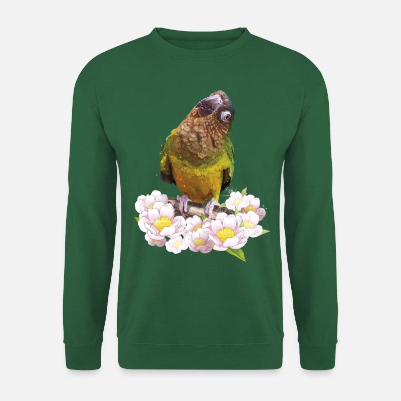 Der Dirtyface-Sittich - Unisex Pullover - Grün